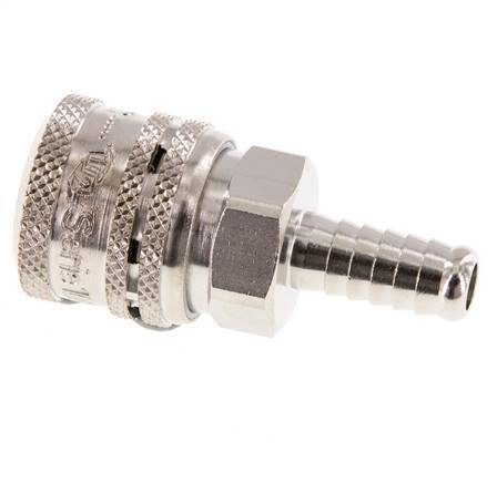 Staal/Messing DN 7.2 (Euro) Safety Luchtkoppeling Snelkoppeling 9 mm Slangpilaar