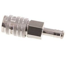 RVS DN 7.8 Luchtkoppeling Snelkoppeling 9 mm Slangpilaar Double Shut-Off