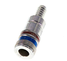 Staal/Messing DN 7.6 (7.2 Euro) Safety Luchtkoppeling Snelkoppeling 10 mm Slangpilaar
