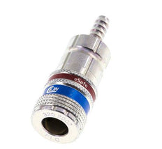 Staal/Messing DN 7.6 (7.2 Euro) Safety Luchtkoppeling Snelkoppeling 6 mm Slangpilaar