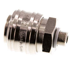 Vernikkeld Messing DN 7.2 (Euro) Luchtkoppeling Snelkoppeling G 1/8 inch Buitendraad
