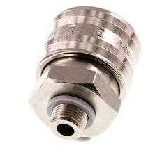 Vernikkeld Messing DN 7.2 (Euro) Luchtkoppeling Snelkoppeling G 1/8 inch Buitendraad
