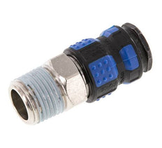 Vernikkeld Messing DN 7.8 Luchtkoppeling Snelkoppeling R 1/2 inch Buitendraad