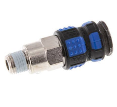 Vernikkeld Messing DN 7.8 Luchtkoppeling Snelkoppeling R 1/4 inch Buitendraad