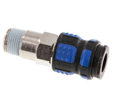 Vernikkeld Messing DN 7.8 Luchtkoppeling Snelkoppeling R 3/8 inch Buitendraad