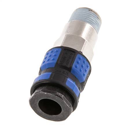 Vernikkeld Messing DN 7.8 Luchtkoppeling Snelkoppeling R 3/8 inch Buitendraad