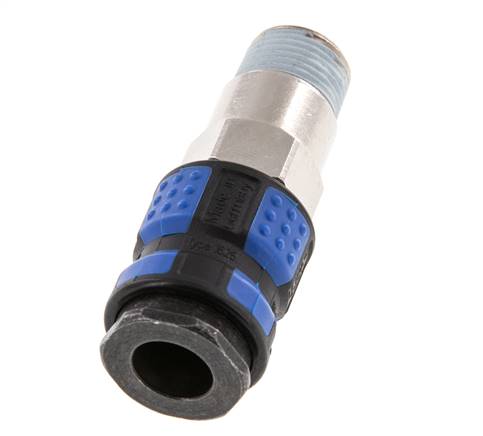 Vernikkeld Messing DN 7.8 Luchtkoppeling Snelkoppeling R 3/8 inch Buitendraad
