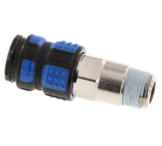 Vernikkeld Messing DN 7.8 Luchtkoppeling Snelkoppeling R 3/8 inch Buitendraad