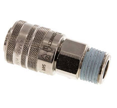 Vernikkeld Messing DN 7.8 Safety Luchtkoppeling Snelkoppeling R 1/2 inch Buitendraad