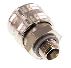 Vernikkeld Messing DN 7.2 (Euro) Luchtkoppeling Snelkoppeling G 1/4 inch Buitendraad