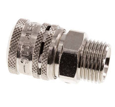Staal/Messing DN 7.2 (Euro) Safety Luchtkoppeling Snelkoppeling G 1/2 inch Buitendraad