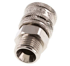 Staal/Messing DN 7.2 (Euro) Safety Luchtkoppeling Snelkoppeling G 1/2 inch Buitendraad
