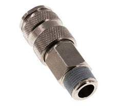 Gehard staal DN 7.8 Luchtkoppeling Snelkoppeling R 3/8 inch Buitendraad