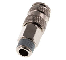 Gehard staal DN 7.8 Luchtkoppeling Snelkoppeling R 3/8 inch Buitendraad