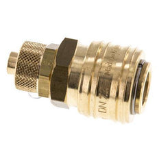 Messing DN 7.2 (Euro) Luchtkoppeling Snelkoppeling 8x10 mm Push-On