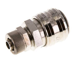 Vernikkeld Messing DN 7.2 (Euro) Luchtkoppeling Snelkoppeling 8x10 mm Push-On