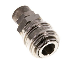 Vernikkeld Messing DN 7.2 (Euro) Luchtkoppeling Snelkoppeling 8x10 mm Push-On