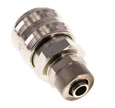 Vernikkeld Messing DN 7.2 (Euro) Luchtkoppeling Snelkoppeling 8x10 mm Push-On