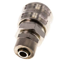 Vernikkeld Messing DN 7.2 (Euro) Luchtkoppeling Snelkoppeling 8x10 mm Push-On
