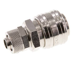 Vernikkeld Messing DN 7.2 (Euro) Luchtkoppeling Snelkoppeling 9x12 mm Push-On