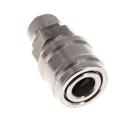 RVS DN 7.2 (Euro) Luchtkoppeling Snelkoppeling 8x10 mm Push-On