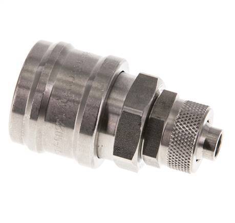 RVS DN 7.2 (Euro) Luchtkoppeling Snelkoppeling 8x10 mm Push-On