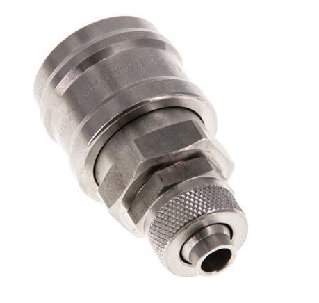 RVS DN 7.2 (Euro) Luchtkoppeling Snelkoppeling 8x10 mm Push-On