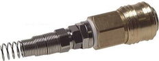 Gehard staal DN 7.2 (Euro) Luchtkoppeling Snelkoppeling 8x10 mm Push-On Buigbescherming