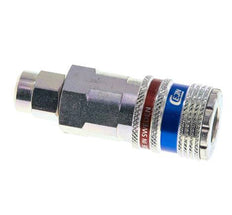 Staal/Messing DN 7.6 (7.2 Euro) Safety Luchtkoppeling Snelkoppeling 5x8 mm (streamline) Push-On