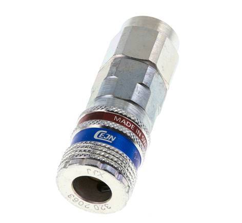 Staal/Messing DN 7.6 (7.2 Euro) Safety Luchtkoppeling Snelkoppeling 9.5x13.5 mm (streamline) Push-On