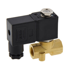 Magneetventiel CM-DA 1/8'' Messing EPDM 0-13bar 380V AC