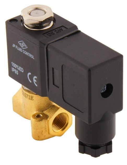 Solenoid Valve CM-DA 1/8'' Brass FKM 0-10bar 24V AC