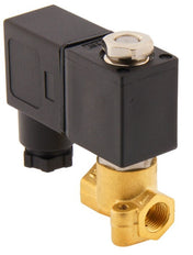 Solenoid Valve CM-DA 1/8'' Brass FKM 0-10bar 24V AC