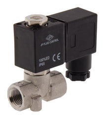 Solenoid Valve CM-DA 1/4'' Stainless Steel FKM 0-10bar 380V AC