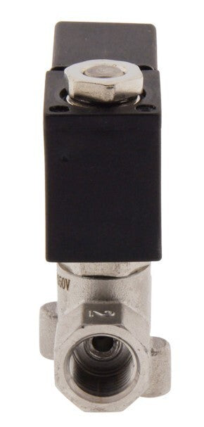 Solenoid Valve CM-DA 1/4'' Stainless Steel EPDM 0-10bar 380V AC