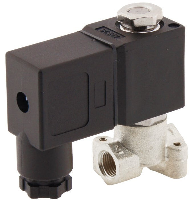 Solenoid Valve CM-DA 1/8'' Stainless Steel FKM 0-10bar 380V AC