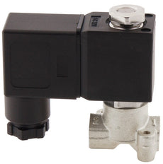 Magneetventiel CM-DA 1/8'' RVS FKM 0-13bar 380V AC