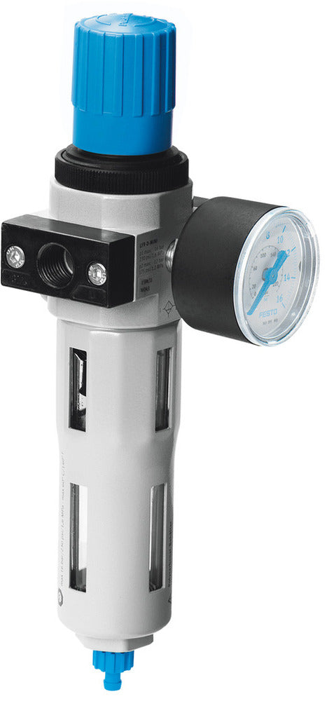 Festo Filterregelaar G1/4'' 0.5-7bar 1500l/min 40µm Mini - 162703
