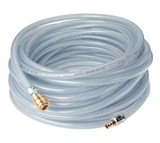 Compressed air hose with DN 7.2 coupling, 27 bar, 15 meter, 12 mm outer diameter