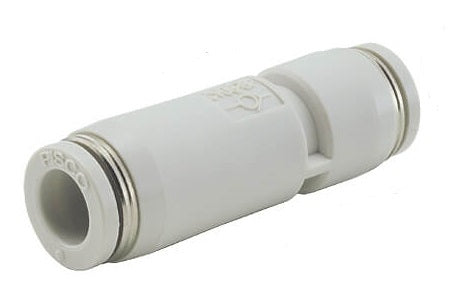 6mm - 6mm Union Straight Resin Type Check Valve
