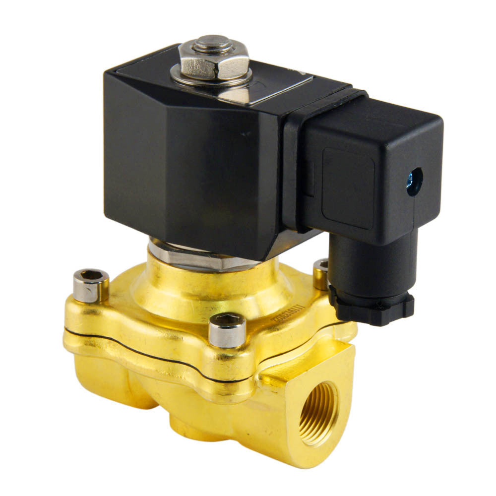 Solenoid Valve DF-SA 3/8'' brass EPDM 0-10bar 24V AC