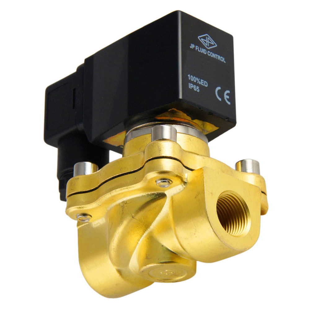 Solenoid Valve DF-SA 3/8'' brass EPDM 0-10bar 24V AC