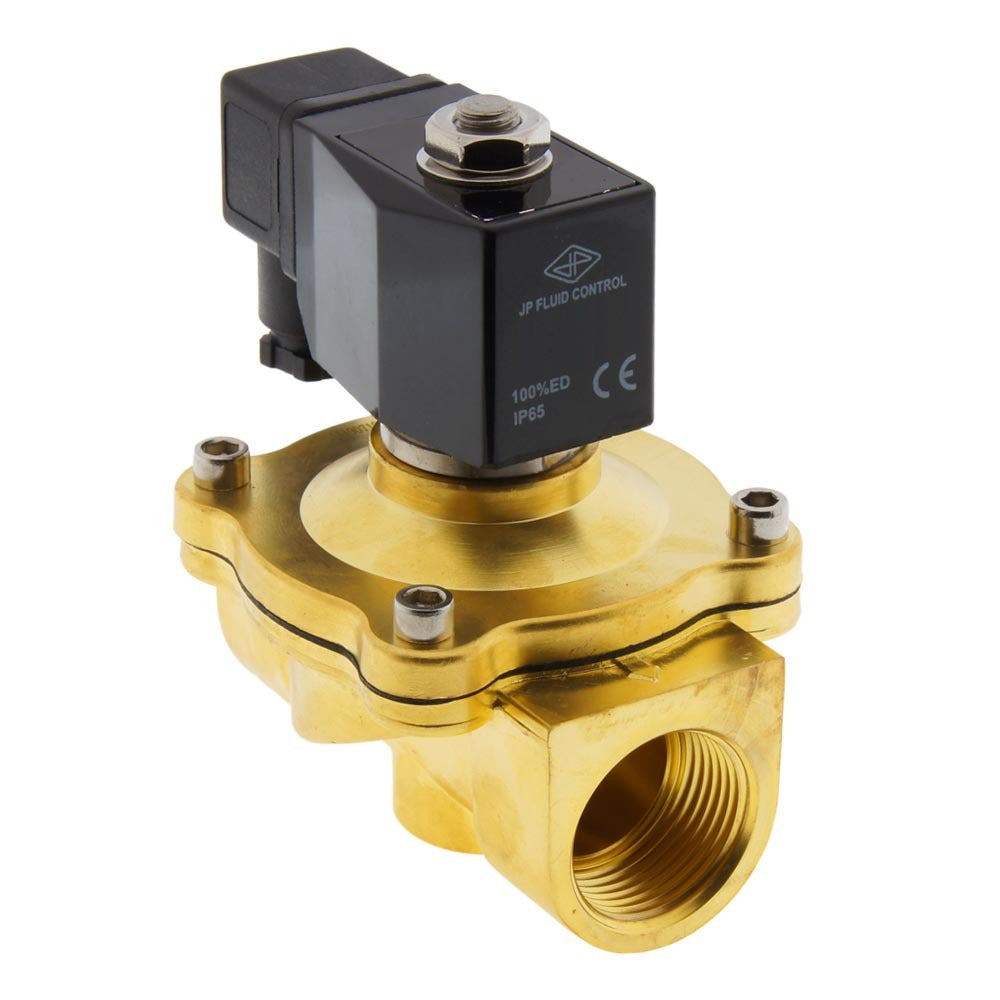 Solenoid Valve DF-SA 1'' brass EPDM 0-6bar 24V DC