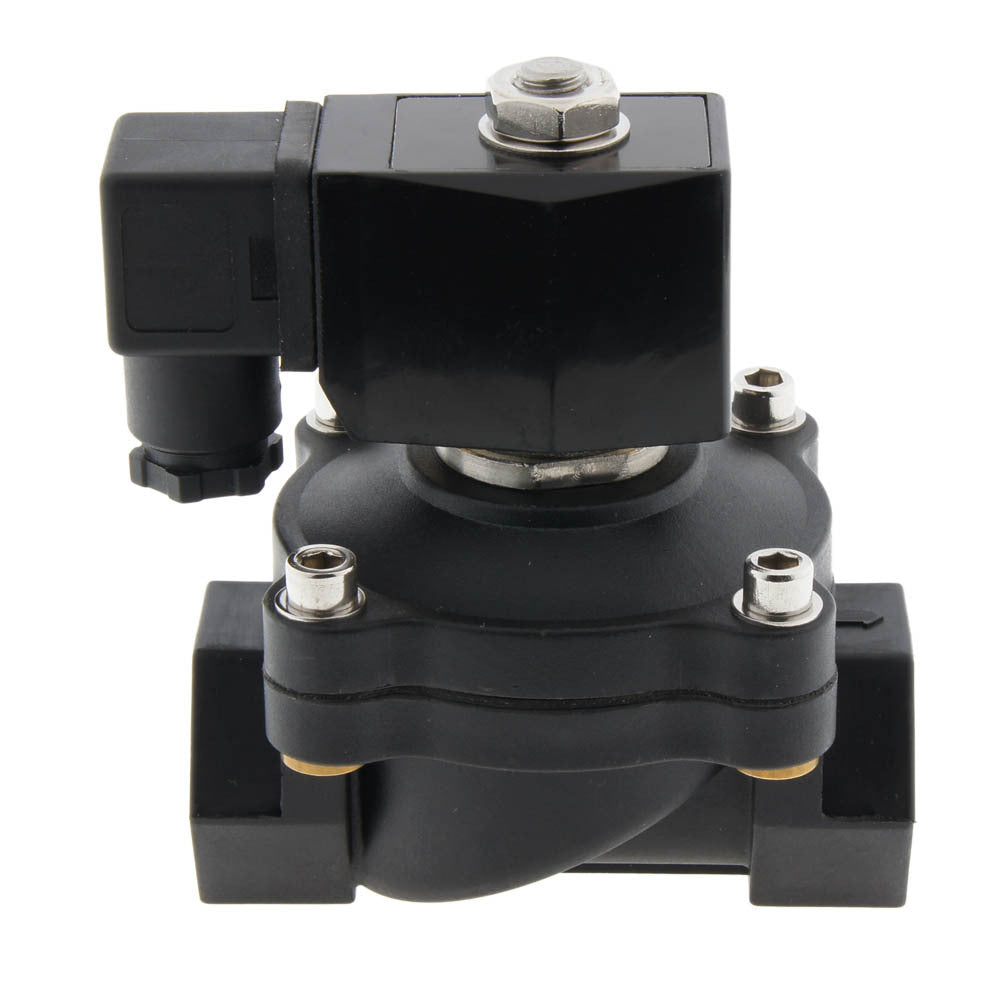 Solenoid Valve DF-SA 1'' Nylon FKM 0-6bar 24V DC
