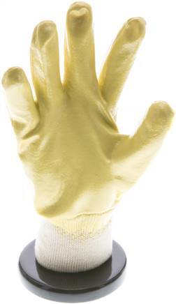 Beschermende Handschoenen Gebreide Nitril Coating Oliebestendig Middelgroot Risico Maat 10 [10 stuks]