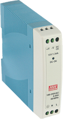 Mean Well MDR Gelijkstroomvoeding 5V | MDR-10-5