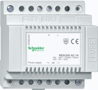 Schneider Electric Merten KNX Wisselstroomvoeding 24V AC/1A | MTN663529