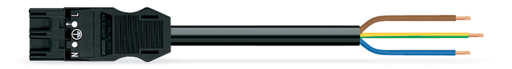 Vooraf Geassembleerde 3-Pool Aansluitkabel Met Open Einde - 771-9393/3267-101