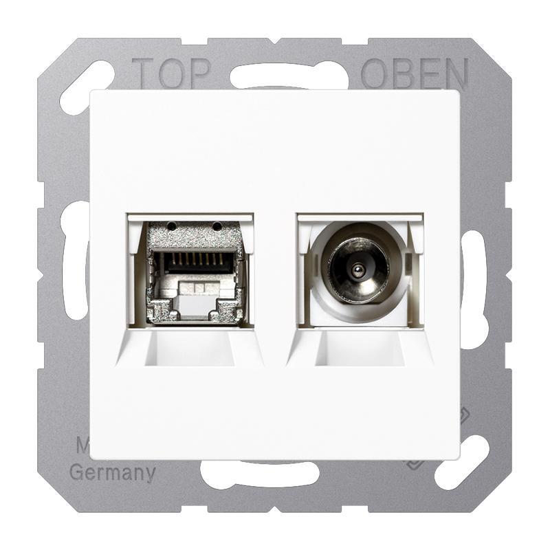 Jung Inzetplaat Schakelmateriaal - MMDA4521WW