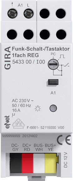 Gira ENet Schakelactuator-bussysteem - 543300